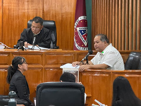 Former DPWH Bulacan 1st District Engineer Henry Alcantara testified before the Sandiganbayan Fourth Division the former senator Ramon "Bong" Revilla was slated to receive P90-million pesos in commitment fees under the 2025 national budget.