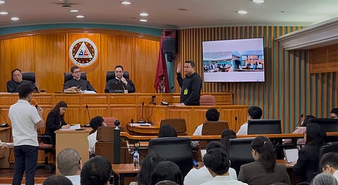 Former DPWH employee Edrick San Diego took the witness stand in the malversation and graft trials of former senator Ramon "Bong" Revilla at the Sandiganbayan's Third and Fourth Divisions on Tuesday, 23 June.