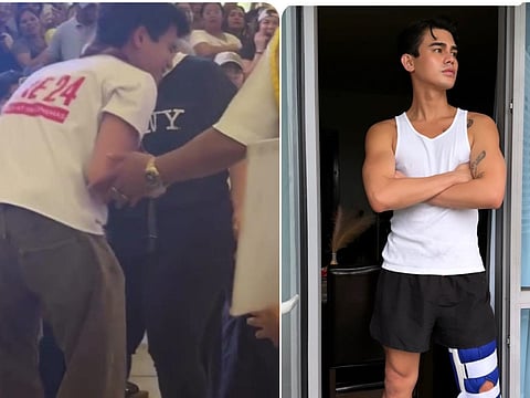 Inigo Pascual suffered knee injury during mall show performance