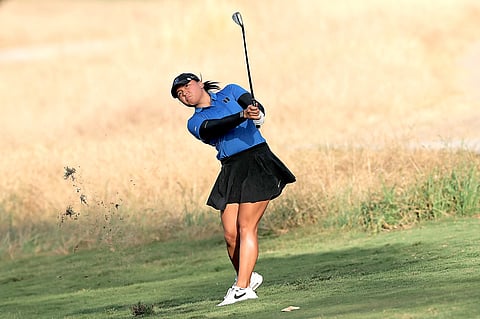 RIANNE Malixi sets her sights on the prize.
