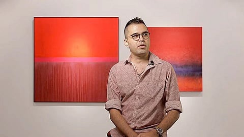 Artist Markus Jentes.