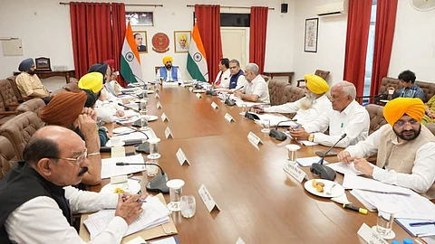 Bhagwant Mann Cabinet Meeting