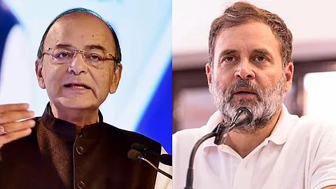 Arun Jetley, Rahul Gandhi