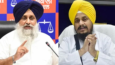 Sukhbir Badal Giani Harpreet Singh