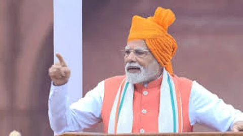 Prime Minister Narendra Modi, Red Fort