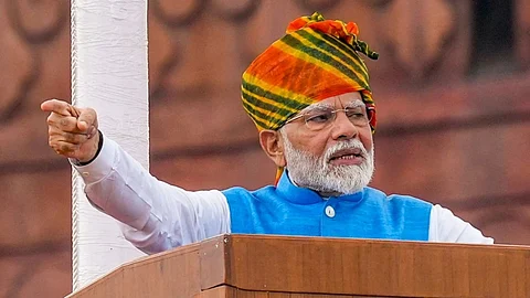 Prime Minister Narendra Modi Red Fort