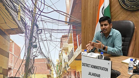 Jalandhar DC/Electric Pole Representative Image