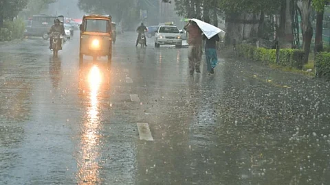 Heavy rainfall in Punjab