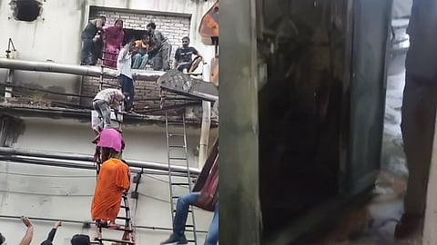 Gas leak Metro Milk Factory