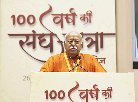 Rashtriya Swayamsevak Sangh (RSS) Sarsanghchalak Dr. Mohan Bhagwat