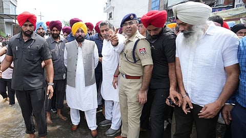 Bhagwant Mann in Gurdaspur