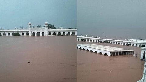 flood at Sri Kartarpur Gurudawara Sahib
