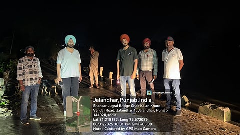 Heavy rain continues in Jalandhar for 6 hours, DC says not to panic, helpline 0181-2240064 issued