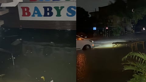 Water logging in Model Town area, Jalandhar