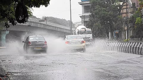 Heavy rain in Jalandhar since late night