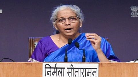 Finance Minister Nirmala Sitharaman