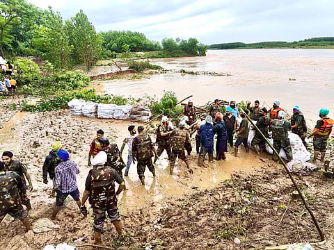 Punjab Floods Representative Image