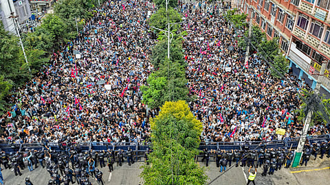 Nepal Protest over social media ban