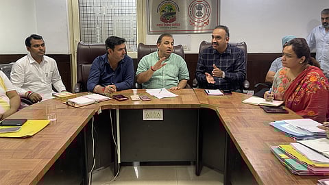 Nitin Kohli meeting with Jalandhar MC