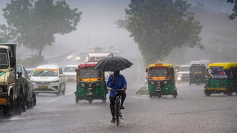 Heavy rainfall in Hoshiarpur