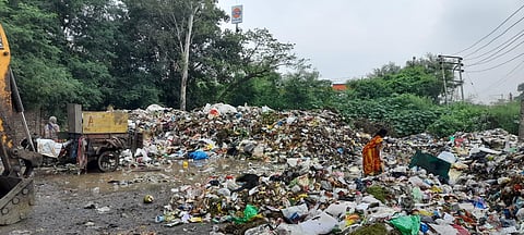Garbage dump at UE Phase II