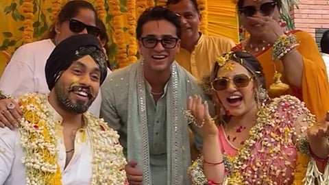 Abhishek Sharma sister Haldi Ceremony