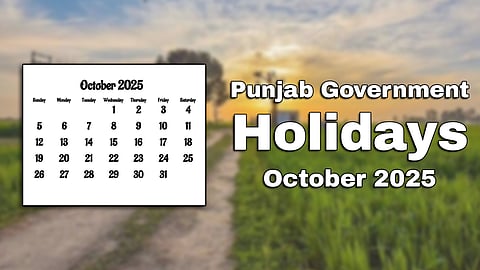 Punjab Holidays 2025