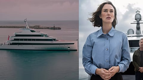 Superyacht from The Woman in Cabin 10