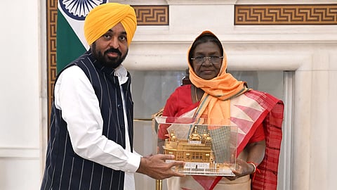 Bhagwant Mann with President