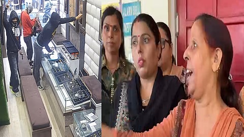 Jalandhar Vijay Jewellers family Protest