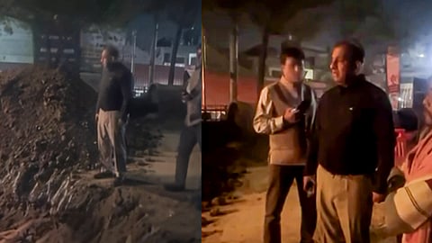 Nitin Kohli Inspecting Nakodar Chowk to Football Chowk Work