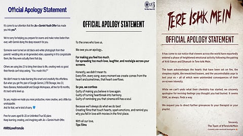 Official Apology Trend