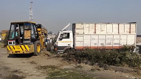 Accident near Jalandhar Lamba Pind Chowk