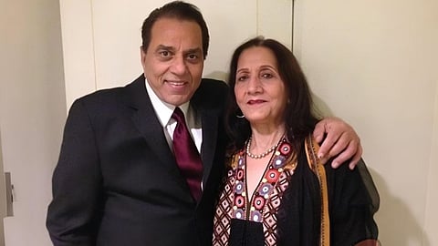 Dharmendra with Prakash Kaur