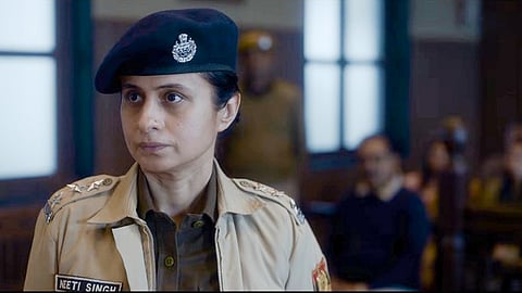 Snip of IPS Neeti Singh from Delhi Crime 3