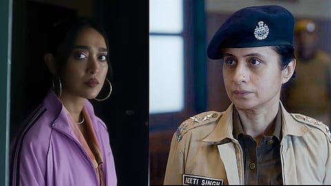 Snip of Kusum and IPS Neeti Singh from Delhi Crime 3