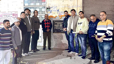 ₹1.56 crore Shri Ram Chowk road work flagged off