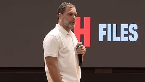 Rahul Gandhi press conference on ECI