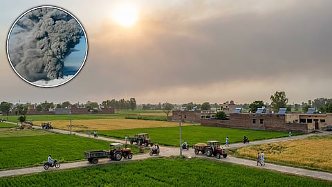 Punjab Ash Cloud Ethiopia Volcano Eruption