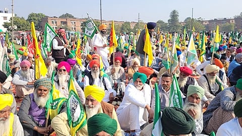 Farmers protest news