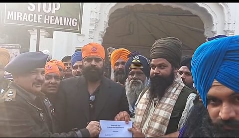 Illegal religious conversion rally