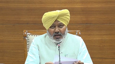 Punjab Finance Minister Harpal Singh Cheema