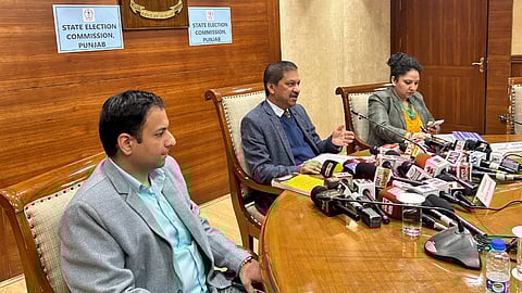 Punjab Election Commission briefing on Zila Parishad and Samiti polls