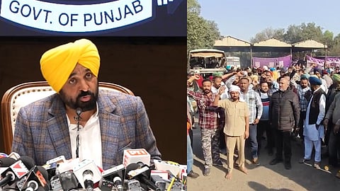 CM Bhagwant Mann on Punjab Roadways PRTC protest