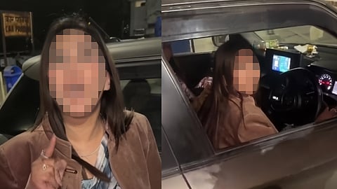 Argument between woman and man near Jalandhar Railway Station