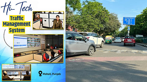 Mohali AI CCTV Traffic System