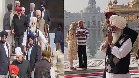 Baba Gurinder Singh Dhillon at Sri Harmandir Sahib