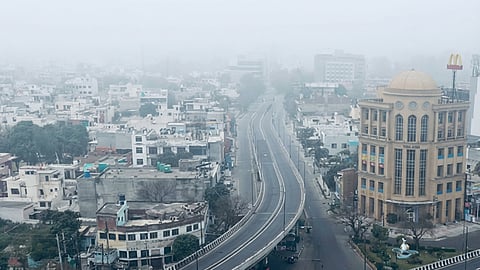 Jalandhar in fog representative image