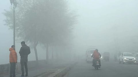 Representative image of Punjab's foggy winters