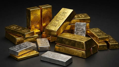 Representative image of Gold and silver